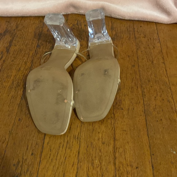 Steven by Steve Madden - New York Jercy Clear Sandal Size 7.5 - Picture 7 of 9